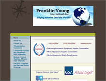 Tablet Screenshot of franklinyoung.com